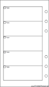 Printable Personal Organizer To Do List - Left