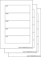 Printable Small Planner Page Collection