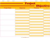 Printable Student Planner — Project Objective