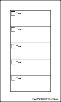 Printable Hipster Organizer To Do List