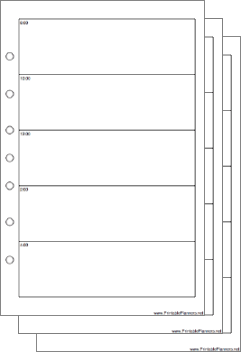 Printable Desktop Organizer Page Collection