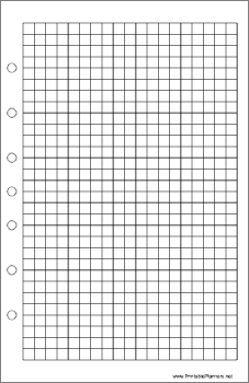 Printable Desktop Organizer Grid Page - Right