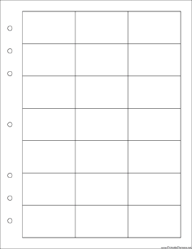 Printable Executive Organizer Monthly Planner-Month On Two Pages - Right (landscape)