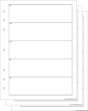 Printable Executive Organizer Page Collection