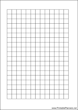 Printable A6 Organizer Grid Page - Left