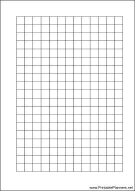 Printable A6 Organizer Grid Page - Right