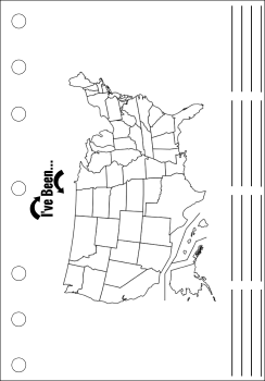 Printable Travel Journal US States