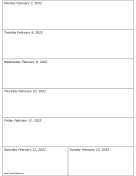 Printable 02/07/2022 Weekly Calendar-portrait