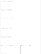 Printable 02/28/2022 Weekly Calendar-portrait