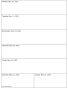 Printable 05/16/2022 Weekly Calendar-portrait