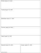 Printable 08/15/2022 Weekly Calendar-portrait