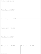 Printable 09/12/2022 Weekly Calendar-portrait