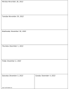 Printable 11/28/2022 Weekly Calendar-portrait