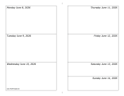 Printable 06/08/2026 Weekly Calendar-landscape