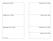 Printable 07/20/2026 Weekly Calendar-landscape