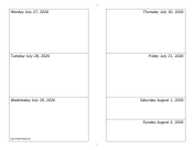 Printable 07/27/2026 Weekly Calendar-landscape