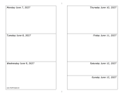 Printable 06/07/2027 Weekly Calendar-landscape