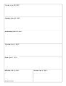 Printable 06/28/2027 Weekly Calendar-portrait