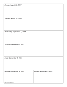 Printable 08/30/2027 Weekly Calendar-portrait