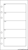 Printable Personal Organizer Daily Planner-Day On A Page - Right