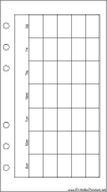 Printable Personal Organizer Monthly Planner-Month On A Page - Right (landscape)