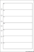 Printable Desktop Organizer Weekly Planner-Week On A Page - Right