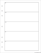 Printable Executive Organizer Daily Planner-Day On A Page - Right