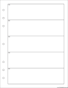 Printable Executive Organizer Daily Planner-Day On Two Pages - Right