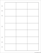 Printable Executive Organizer Monthly Planner-Month On Two Pages - Right (landscape)