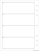 Printable Executive Organizer Weekly Planner-Week On Two Pages - Left