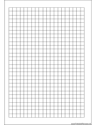 Printable A5 Organizer Grid Page - Left