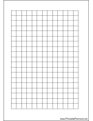 Printable A6 Organizer Grid Page - Left