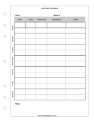 Printable Asthma Journal