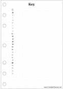 Printable Bullet Journal Key