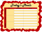 Printable Daily Menu Planner