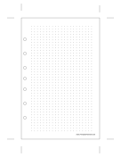 Printable Desktop Dot Grid Right