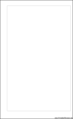 Printable Large Cahier Planner Blank Page - Right