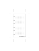 Printable Mini Dot Grid Right