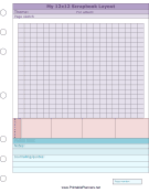 Printable Scrapbook Layout Planner