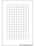 Printable Small Organizer Grid Page - Right