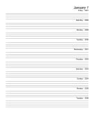 Printable Ten Year Journal (Starts 2027)