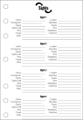 Printable Travel Journal Sights